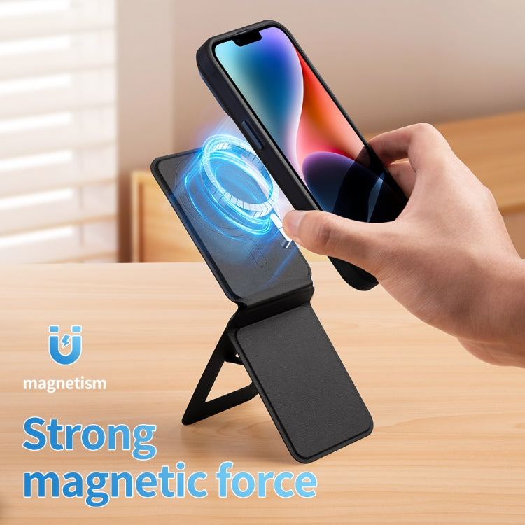 Magnetic Phone Desktop Folding Holder(Square Black) - Desktop Holder by buy2fix | Online Shopping UK | buy2fix