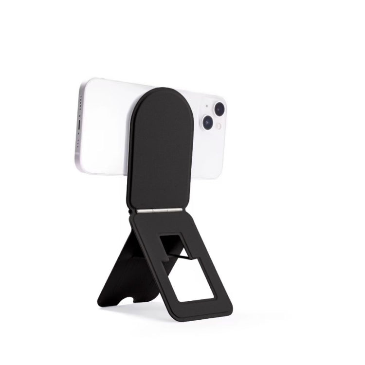 Magnetic Phone Desktop Folding Holder(Round Black) - Desktop Holder by buy2fix | Online Shopping UK | buy2fix