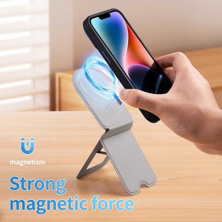 Magnetic Phone Desktop Folding Holder(Round Black) - Desktop Holder by buy2fix | Online Shopping UK | buy2fix