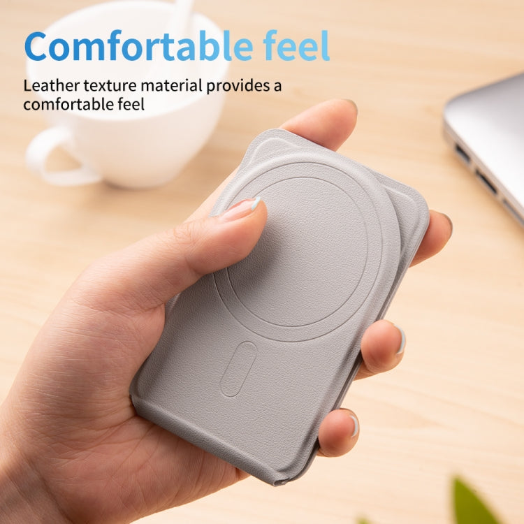 Magnetic Phone Desktop Folding Holder(Round Black) - Desktop Holder by buy2fix | Online Shopping UK | buy2fix