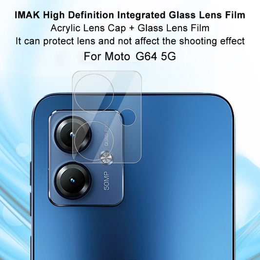For Motorola Moto G64 5G / G54 5G imak High Definition Integrated Glass Lens Film by imak
