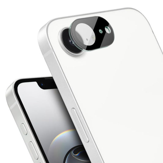 For iPhone 16e imak High Definition Integrated Glass Lens Film Black Version - iPhone 16e Tempered Glass by imak | Online Shopping UK | buy2fix