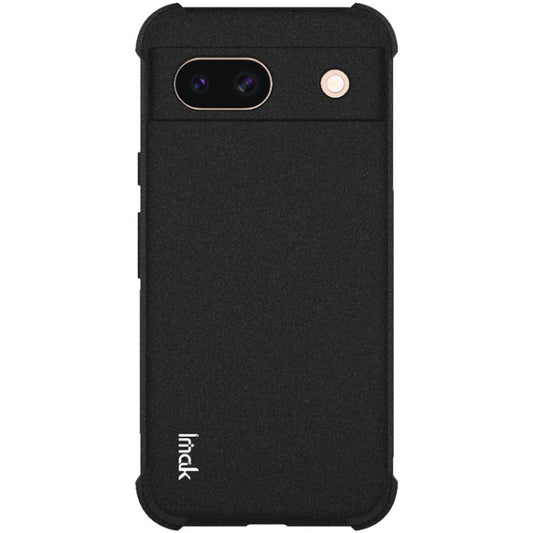 For Google Pixel 8a imak Shockproof Airbag TPU Phone Case(Matte Black) by imak