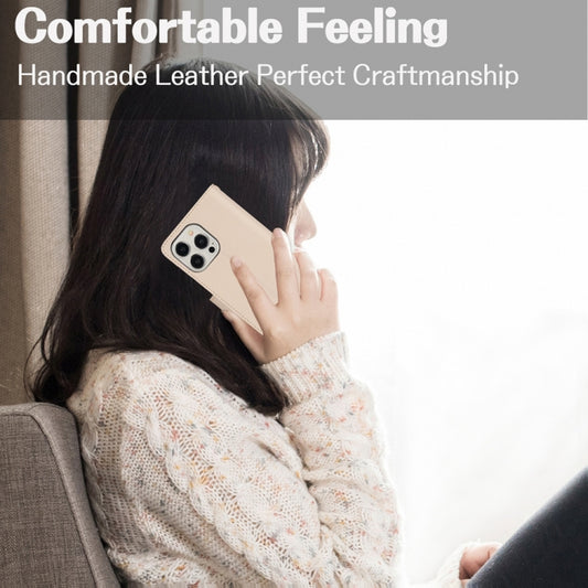 For iPhone 11 Pro Max YM016 Rhombic Zipper Card Wallet Leather Phone Case with Lanyard(Apricot) - iPhone 11 Pro Max Cases by buy2fix | Online Shopping UK | buy2fix