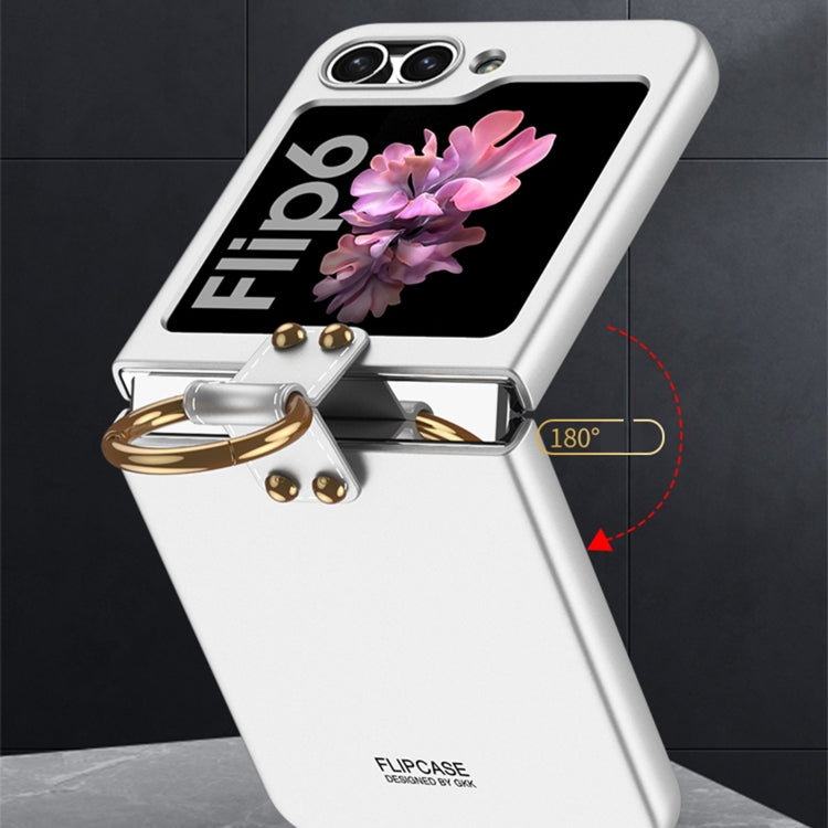 For Samsung Galaxy Z Flip6 / Flip7 FE GKK Ultra-thin PC Full Coverage Phone Case with Ring Holder(Purple) - Galaxy Z Flip6 5G Cases by GKK | Online Shopping UK | buy2fix
