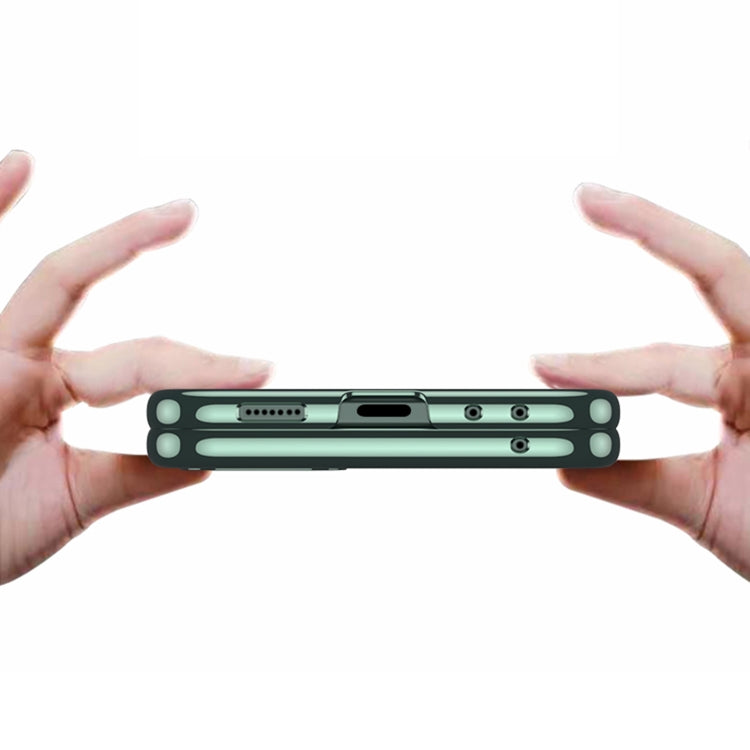For Samsung Galaxy Z Flip6 / Flip7 FE GKK Electroplating Full Coverage Phone Case(Transparent) - Galaxy Z Flip6 5G Cases by GKK | Online Shopping UK | buy2fix