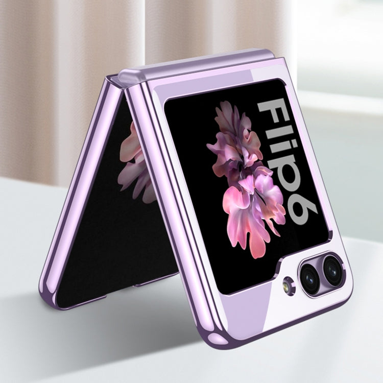 For Samsung Galaxy Z Flip6 / Flip7 FE GKK Electroplating Full Coverage Phone Case(Transparent) - Galaxy Z Flip6 5G Cases by GKK | Online Shopping UK | buy2fix