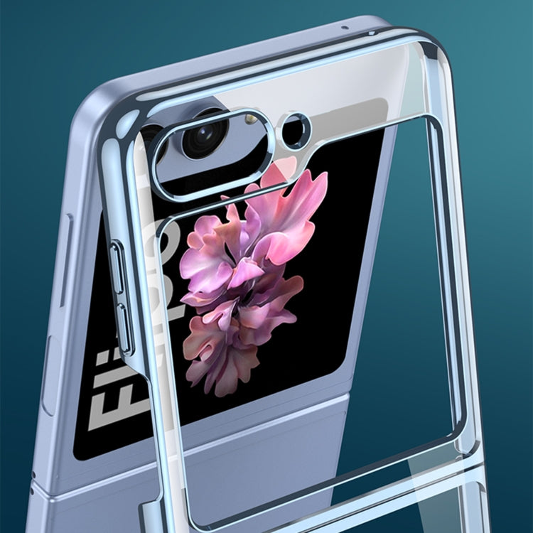 For Samsung Galaxy Z Flip6 / Flip7 FE GKK Electroplating Full Coverage Phone Case(Transparent) - Galaxy Z Flip6 5G Cases by GKK | Online Shopping UK | buy2fix