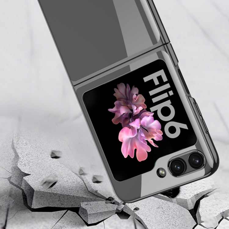 For Samsung Galaxy Z Flip6 / Flip7 FE GKK Electroplating Full Coverage Phone Case(Transparent) - Galaxy Z Flip6 5G Cases by GKK | Online Shopping UK | buy2fix
