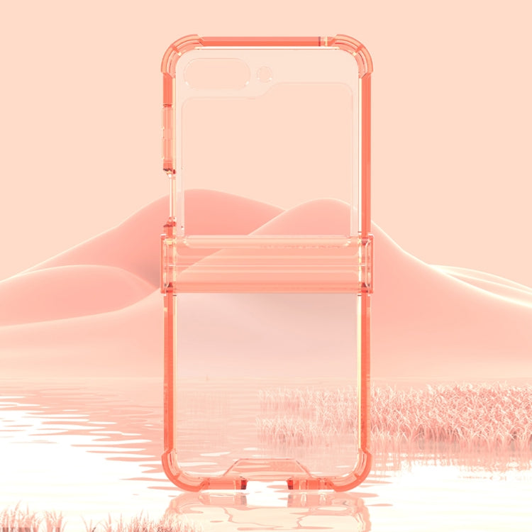 For Samsung Galaxy Z Flip6 / Flip7 FE GKK Airbag Hinge Full Coverage Phone Case with Tempered Film(Black) - Galaxy Z Flip6 5G Cases by GKK | Online Shopping UK | buy2fix
