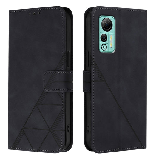 For Ulefone Note 14 Crossbody 3D Embossed Flip Leather Phone Case(Black) by buy2fix