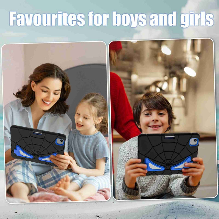 For iPad Air 11 2025 / 2024 Silicone + PC Shockproof Protective Tablet Case(Black Blue) - iPad Air 11 2025 / 2024 Cases by buy2fix | Online Shopping UK | buy2fix