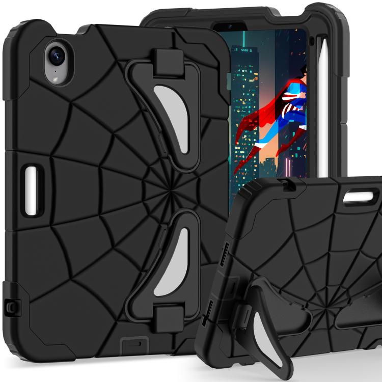 For iPad mini 2024 / mini 6 Silicone + PC Shockproof Protective Tablet Case(Black) - iPad mini 2024 Cases by buy2fix | Online Shopping UK | buy2fix