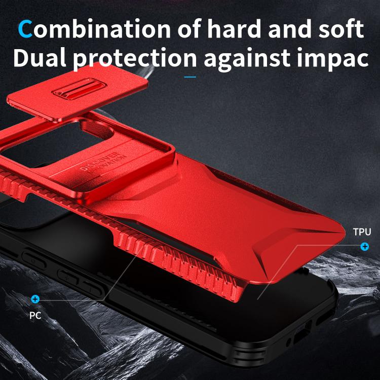 For Google Pixel 10 Pro / 10 / 9 Pro Sliding Camshield Phone Case(Red) - Google Cases by buy2fix | Online Shopping UK | buy2fix