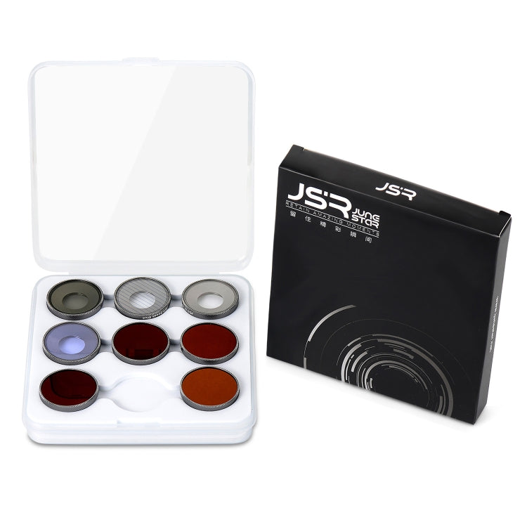 For DJI Osmo Action 4 JUNESTAR Threaded Camera Lens Filter, Filter:ND8PL by JSR