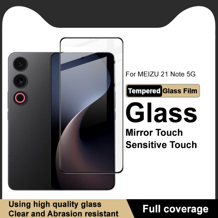 For Meizu 21 Note imak 9H Surface Hardness Full Screen Tempered Glass Film Pro+ Series - Others by imak | Online Shopping UK | buy2fix