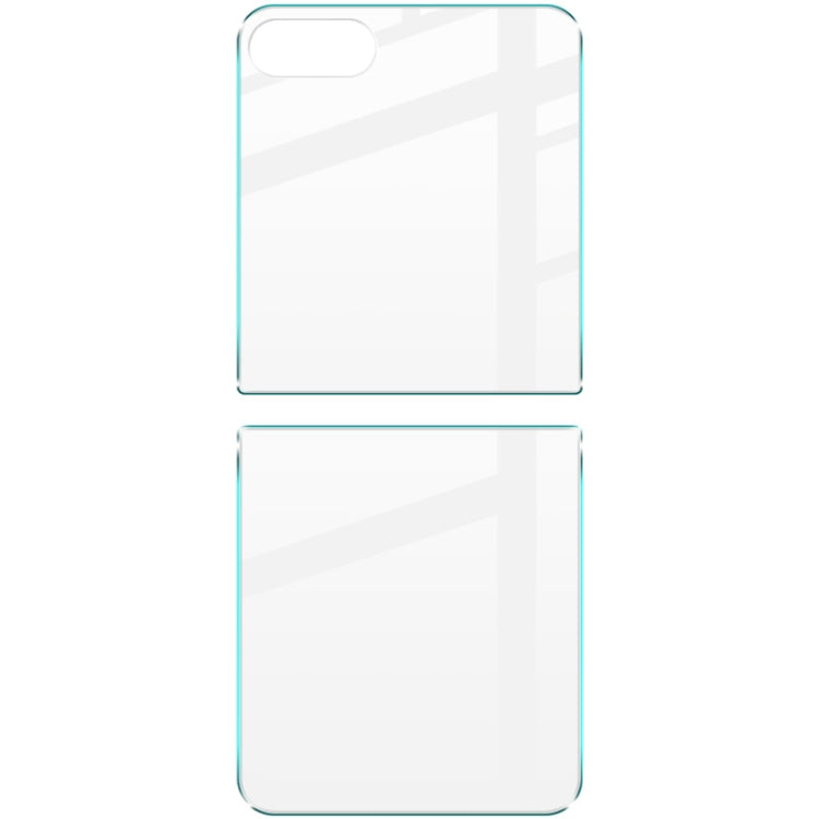 For Samsung Galaxy Z Flip5 IMAK H Series Tempered Back Glass Film Set - Galaxy Z Flip5 Cases by imak | Online Shopping UK | buy2fix