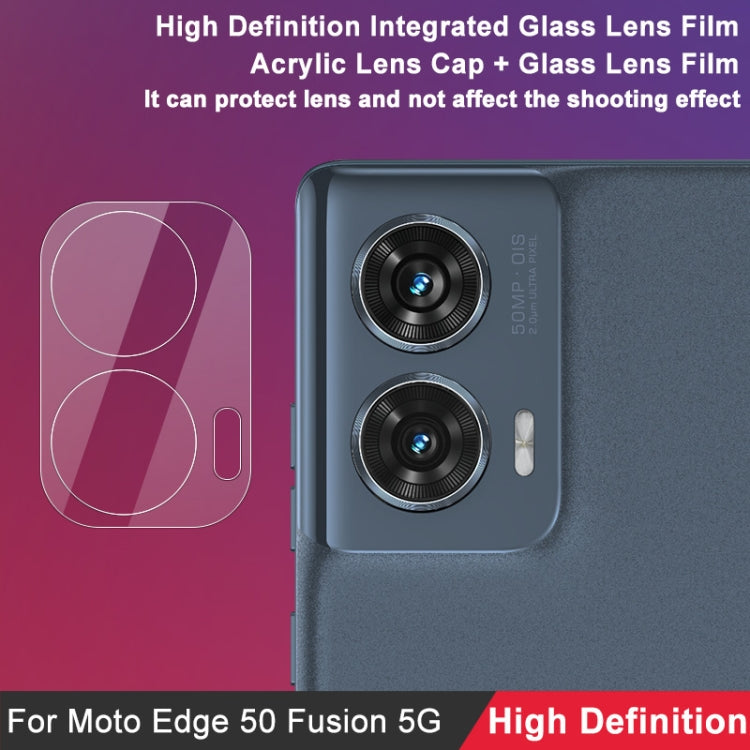 For Motorola Edge 50 Fusion imak High Definition Integrated Glass Lens Film - Other by imak | Online Shopping UK | buy2fix