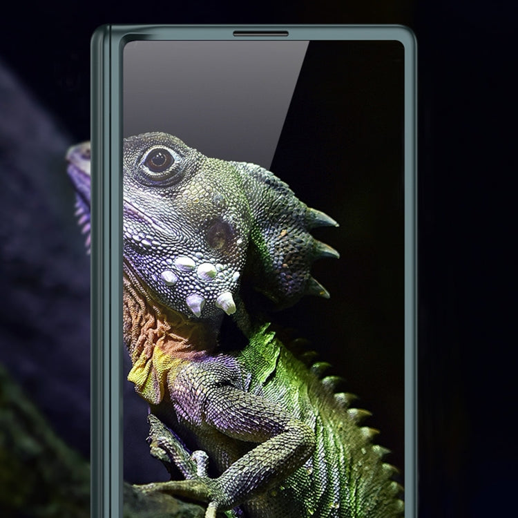 For Samsung Galaxy Z Fold6 GKK Integrated Full Coverage Magnetic Fold Phone Case(Night Green) by GKK