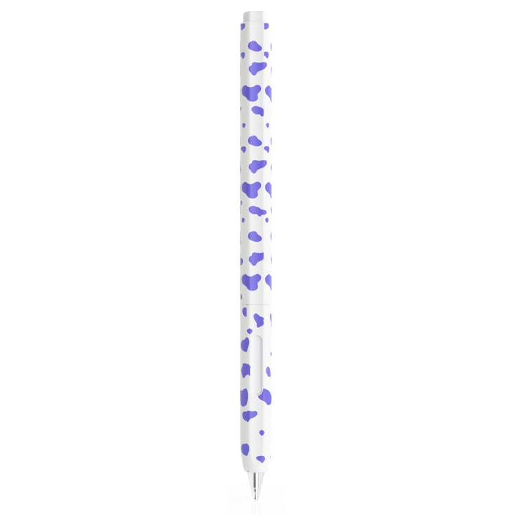 For Huawei M-Pencil 1 / 2 / 3 Cow Pattern Stylus Silicone Protective Cover(Purple) - Pencil Accessories by buy2fix | Online Shopping UK | buy2fix