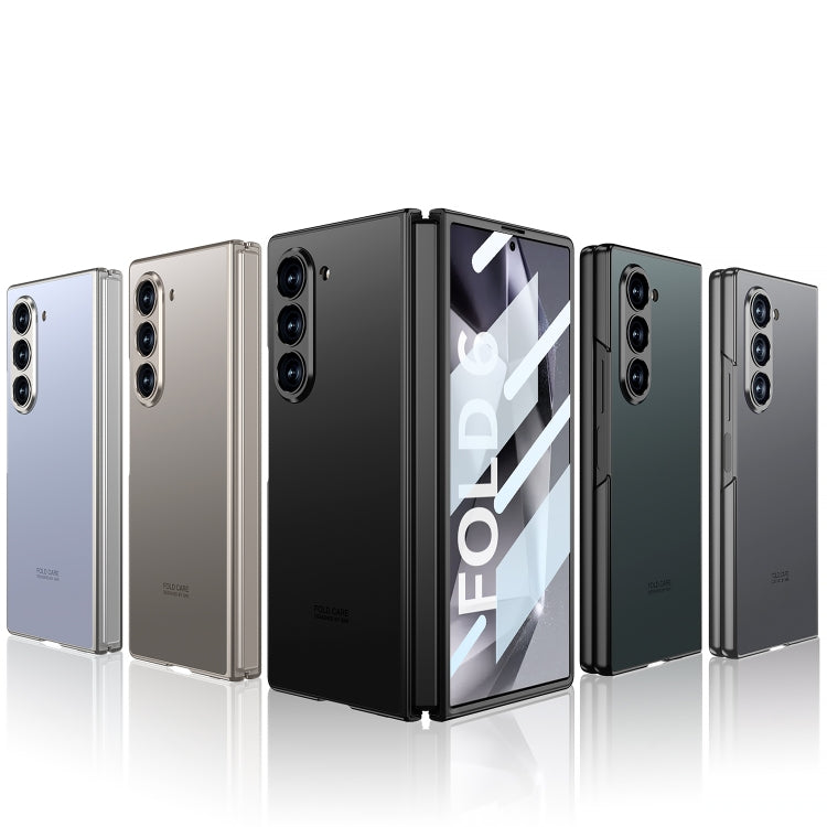 For Samsung Galaxy Z Fold6 GKK Integrated AG Craft Skin Feel Full Coverage Phone Case(Titanium Gray) by GKK