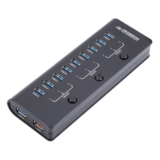 ORICO CRU3-H9C1 10 Port USB3.0 12V 4A HUB Power Adapter, Plug:US Plug by ORICO