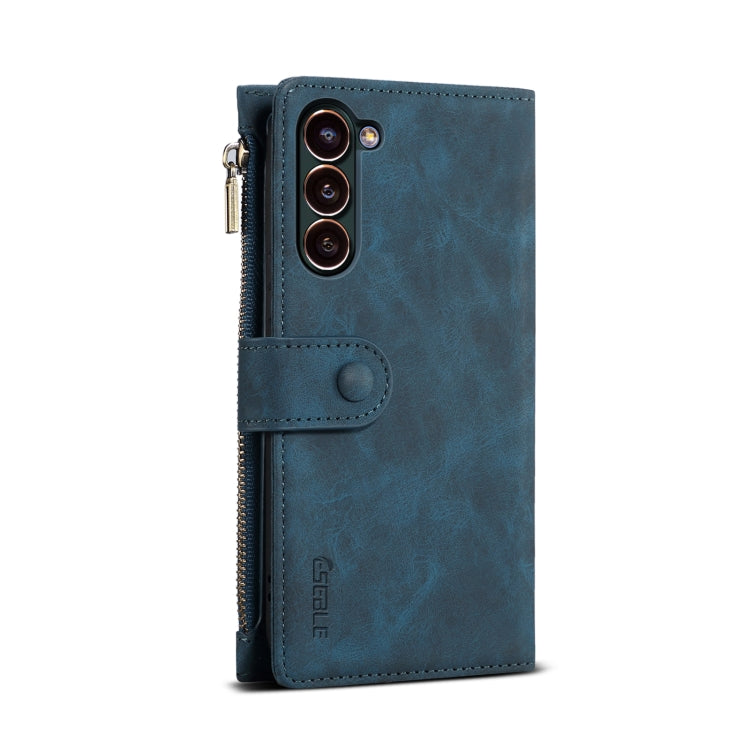 For Samsung Galaxy S24+ 5G ESEBLE Retro Frosted RFID Flip Leather Phone Case(Dark Green) - Galaxy S24+ 5G Cases by ESEBLE | Online Shopping UK | buy2fix