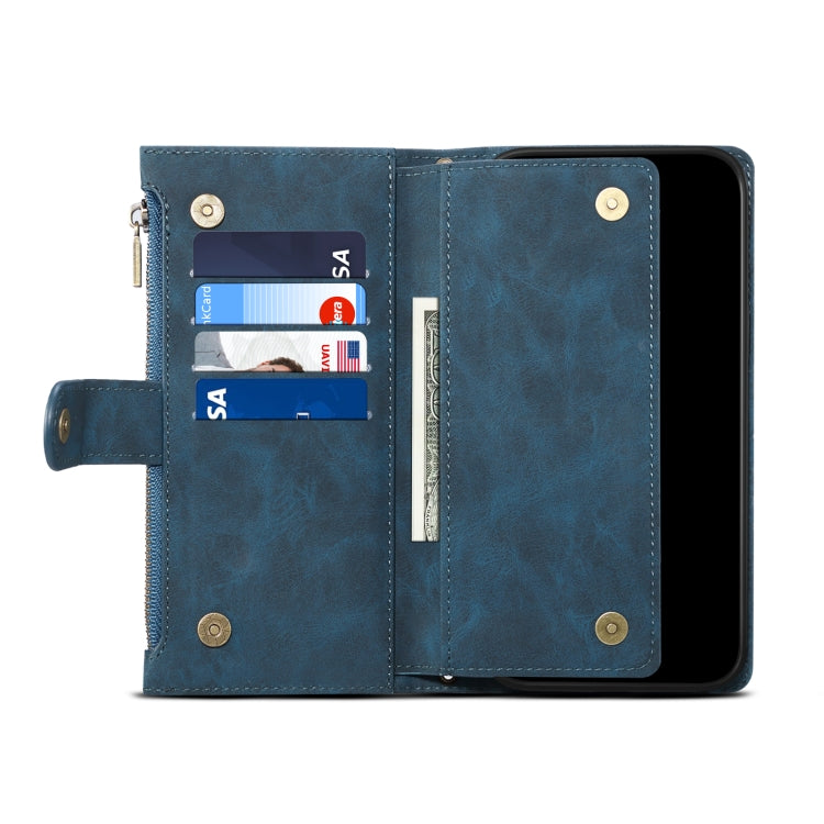 For Samsung Galaxy S24+ 5G ESEBLE Retro Frosted RFID Flip Leather Phone Case(Dark Green) - Galaxy S24+ 5G Cases by ESEBLE | Online Shopping UK | buy2fix