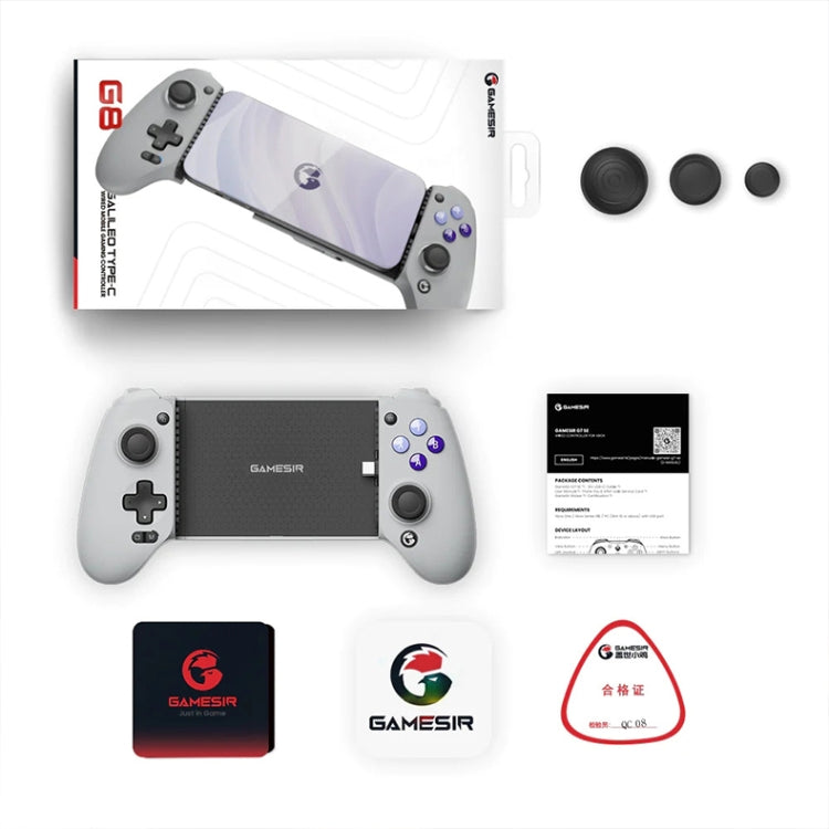 GameSir G8 Sagittarius USB-C / Type-C Mobile Game Controller for Android / Hongmeng / iPhone 15 Series - Controller Gamepad by GameSir | Online Shopping UK | buy2fix