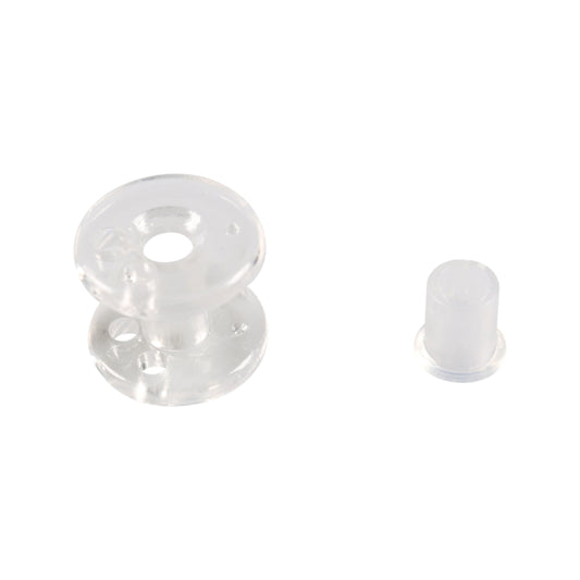 27pcs / Set RV / Yacht Pleated Shade Accessories Pull Cord Double Wheel Plug Spring(White) by buy2fix