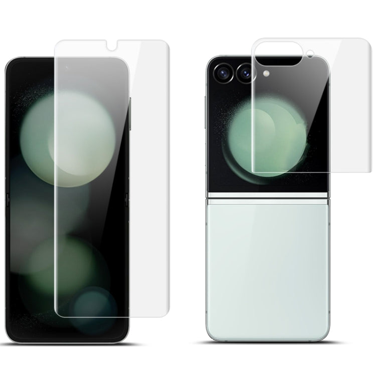 For Samsung Galaxy Z Flip6 1 Sets imak Curved Full Screen Hydrogel Film (Outer Screen + Inner Screen) - Galaxy Z Flip6 5G Tempered Glass by imak | Online Shopping UK | buy2fix