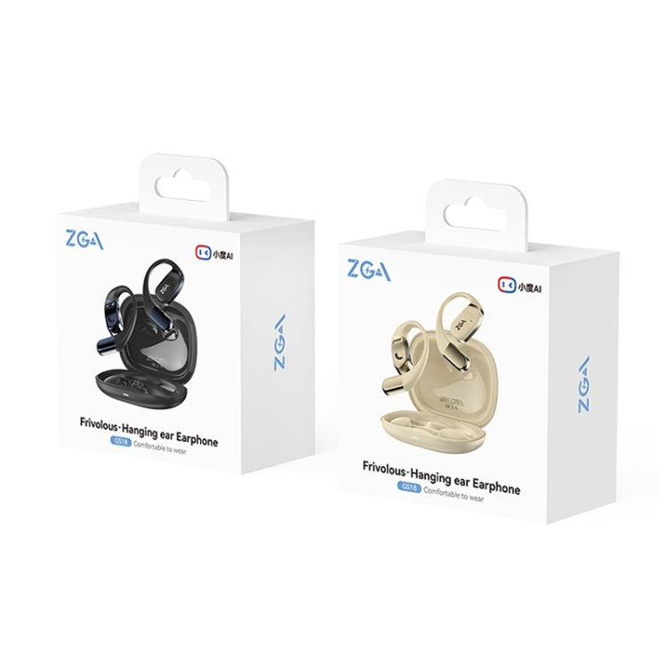 ZGA GS18 Blade AI Wireless Bluetooth Earphone(Black) by ZGA