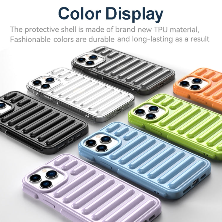 For iPhone 16 Pro Capsule Series Candy Color TPU Phone Case(Purple) by buy2fix