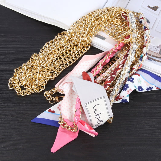 Mobile Phone Anti-lost Silk Scarf Half Pack Long Lanyard(Rose Red) - Lanyards & Wrist Straps by buy2fix | Online Shopping UK | buy2fix