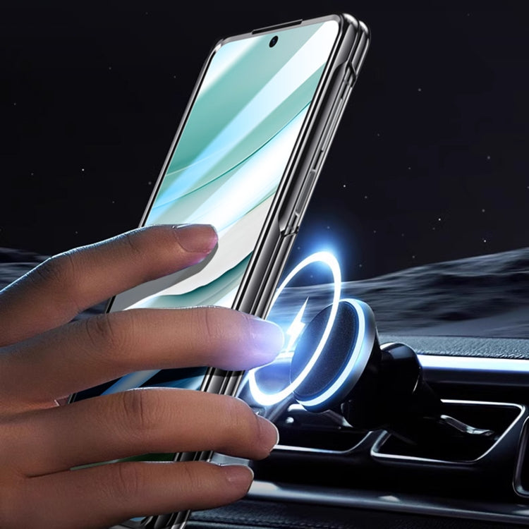 For Huawei Mate X5 Integrated MagSafe Metal Lens Holder PC Electroplating Phone Case(Gold) - Huawei Cases by buy2fix | Online Shopping UK | buy2fix