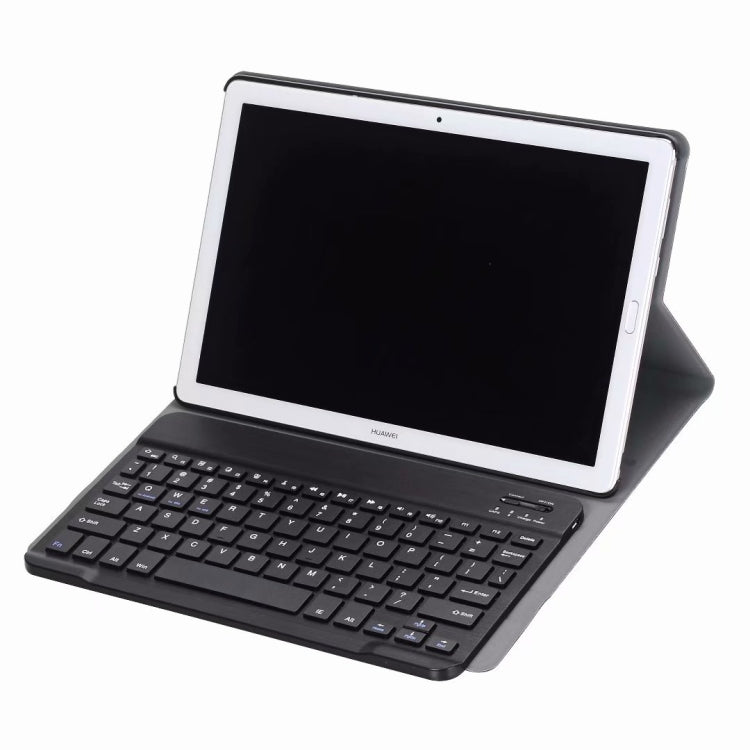 For Huawei MatePad T8 Ultra-thin Detachable Bluetooth Keyboard Leather Tablet Case with Stand & Sleep Function & Backlight(Gold) by buy2fix