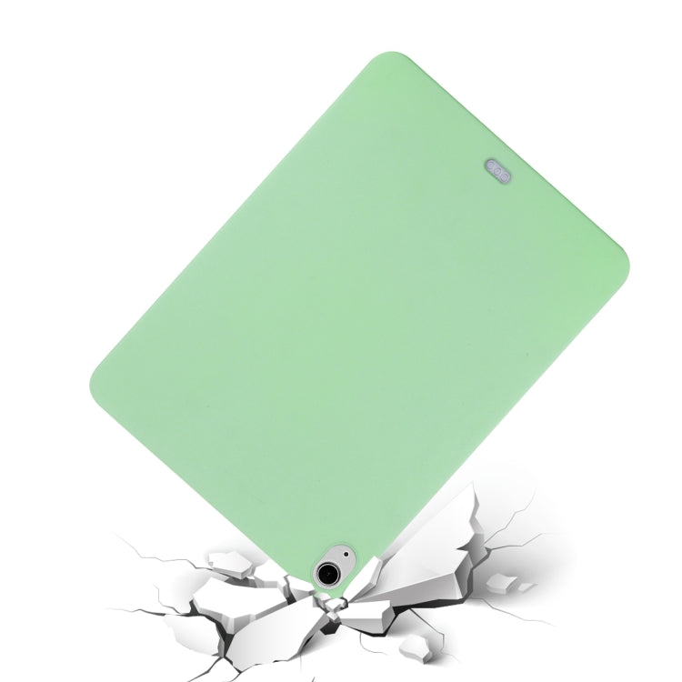 For iPad Air 13 2025 / 2024 Pure Color Liquid Silicone Shockproof Tablet Case(Green) - iPad Air 13 2025 / 2024 Cases by buy2fix | Online Shopping UK | buy2fix