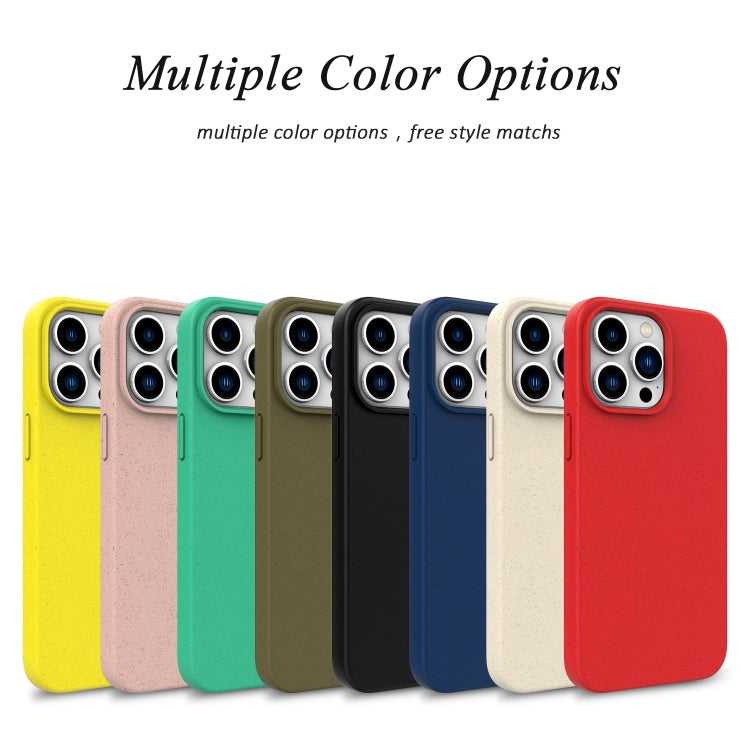 For iPhone 16e Wheat Straw TPU Phone Case(Yellow) - iPhone 16e Cases by buy2fix | Online Shopping UK | buy2fix