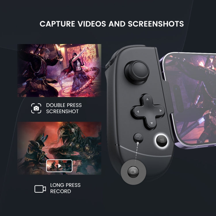 GameSir LeadJoy M1B USB-C / Type-C Port Mobile Game Controller For iPhone(Black) - Controller Gamepad by GameSir | Online Shopping UK | buy2fix