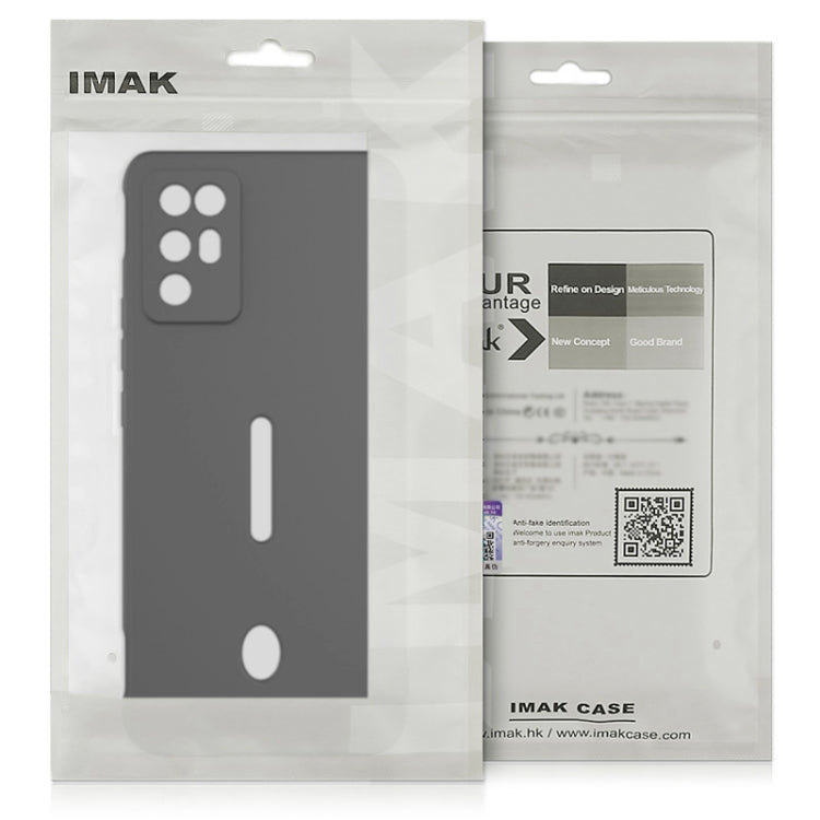 For Xiaomi Poco M6 4G IMAK UC-4 Series Straight Edge TPU Soft Phone Case(White) - Xiaomi Cases by imak | Online Shopping UK | buy2fix
