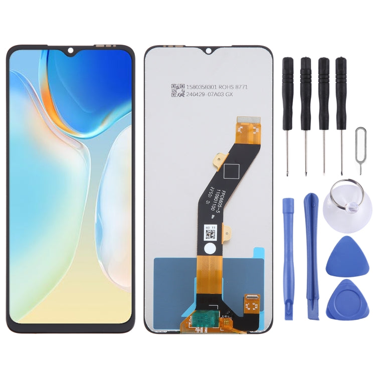 For itel A70 OEM LCD Screen with Digitizer Full Assembly - by buy2fix | Online Shopping UK | buy2fix