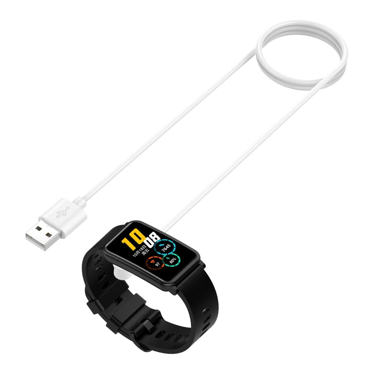 For Huawei Band 10 / 9 / Honor ROSSINI 2i USB-A Port Smart Watch Charging Cable(White) - Charger by buy2fix | Online Shopping UK | buy2fix