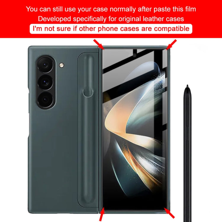 For Samsung Galaxy Z Fold6 imak Front Screen + Back Cover Tempered Glass Film, Phone Case Edition - Galaxy Tempered Glass by imak | Online Shopping UK | buy2fix