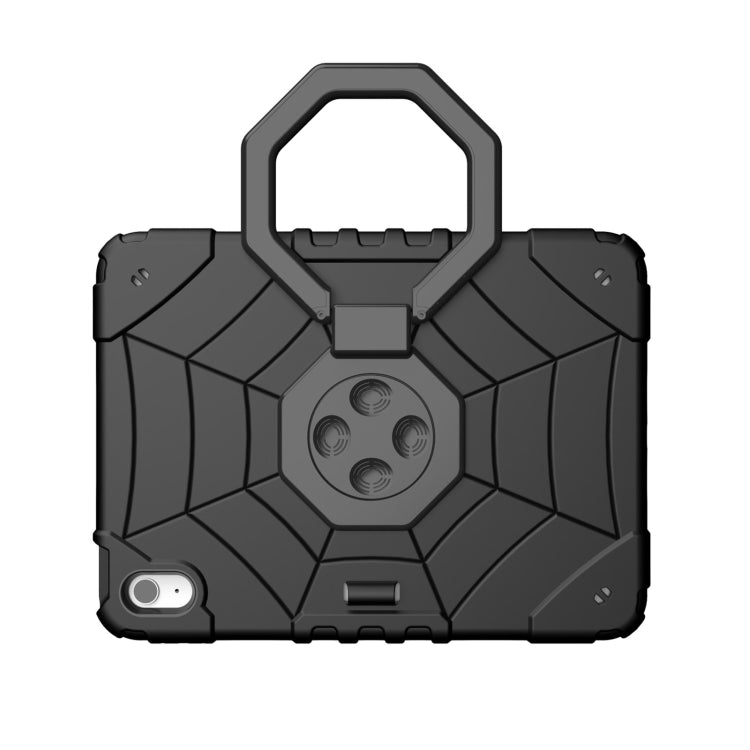 For iPad Air 2022 / 2020 10.9 Spider Turntable Handle Stress Relief Tablet Case(Black) - iPad Air (2022) / (2020) 10.9 Cases by buy2fix | Online Shopping UK | buy2fix