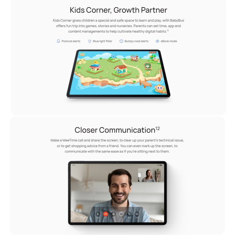HUAWEI MatePad SE 11 2024 WiFi Tablet PC, 8GB+256GB, 11 inch HarmonyOS 4.2 Qualcomm Snapdragon 685 Octa Core, Not Support Google Play(Starry Blue) by Huawei