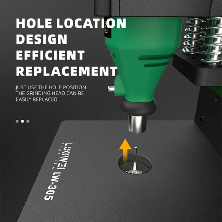 Luowei LW-305 Dual Axis Multifunctional Screen IC and Camera Outer Iron Ring Grinding Platform - Polishing Repair by LUOWEI | Online Shopping UK | buy2fix