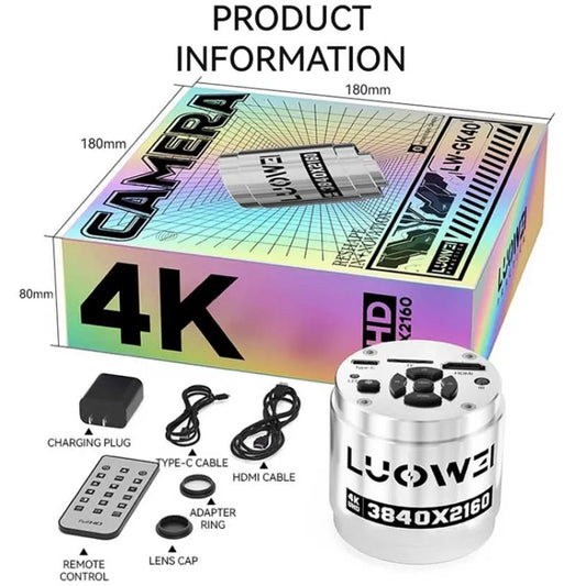 Luowei LW-GK40 UHD 4K Microscope Camera with 5X Digital Zoom / Custom Storage - Microscope Magnifier Series by LUOWEI | Online Shopping UK | buy2fix