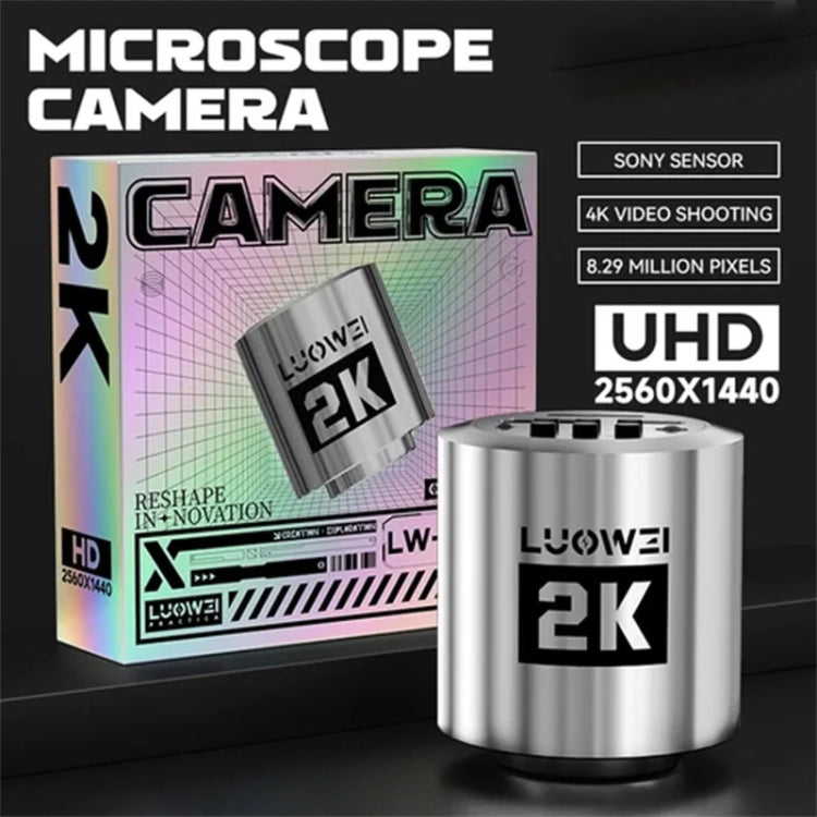 Luowei LW-GK20 UHD 1080P / 2K Microscope Camera with 5X Digital Zoom & Custom Storage by LUOWEI