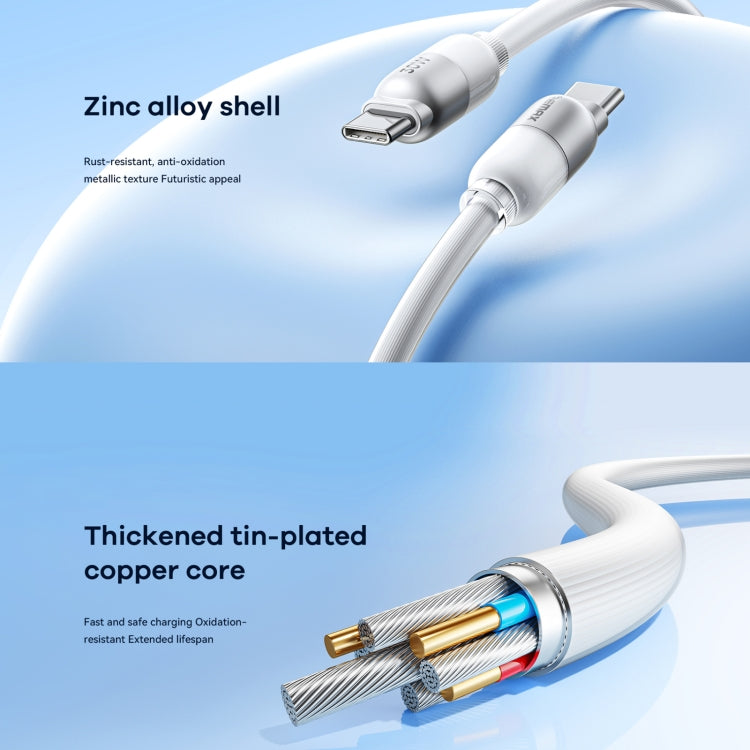 REMAX RC-C037 Capsule 1.2m 30W Type-C to Type-C PVC Fast Charging Cable(Black) - USB-C & Type-C Cable by REMAX | Online Shopping UK | buy2fix
