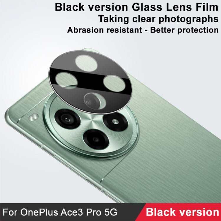 For OnePlus Ace 3 Pro imak Rear Camera Lens Glass Film Black Version - Other by imak | Online Shopping UK | buy2fix